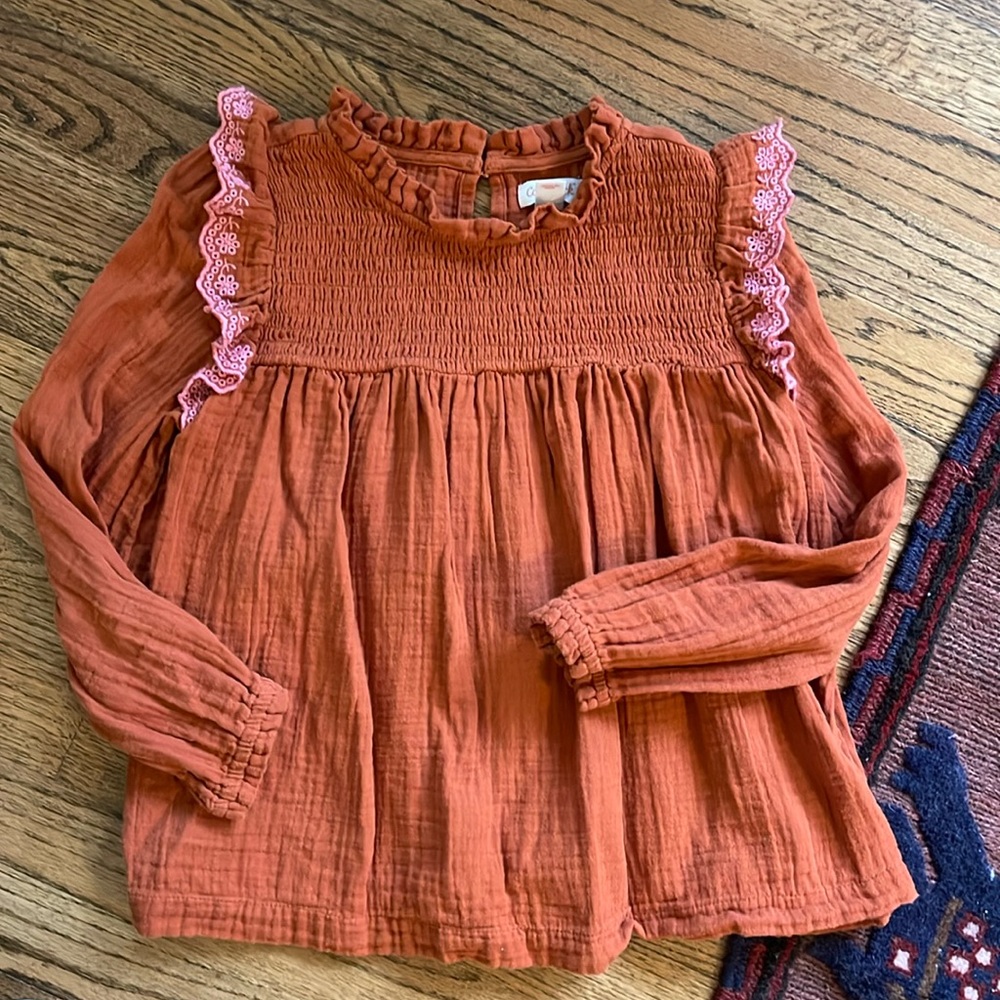 Cat & Jack Girls Knit Top - size 7/8